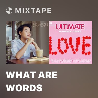Mixtape What Are Words - Various Artists