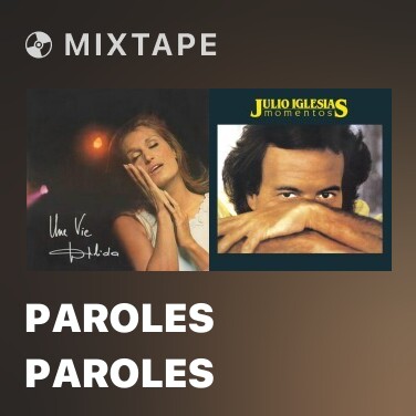 Mixtape Paroles paroles - Various Artists