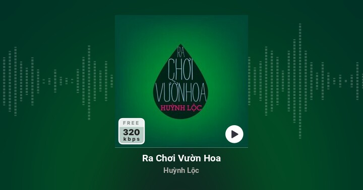 Ra Chơi Vườn Hoa - Huỳnh Lộc | Zing MP3